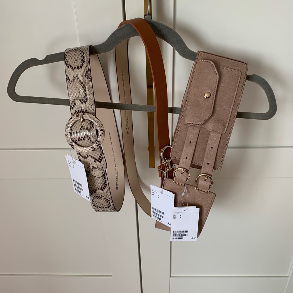 Lot of 3: Belts